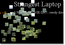 captured moment in firstobject News Reader screen saver